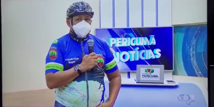 Carlito Nobre fala da corrida Ciclítica Outeiro/Cedral em TV Pericumã
