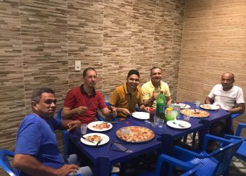 Jornalistas de Paço do Lumiar fazem confraternização 