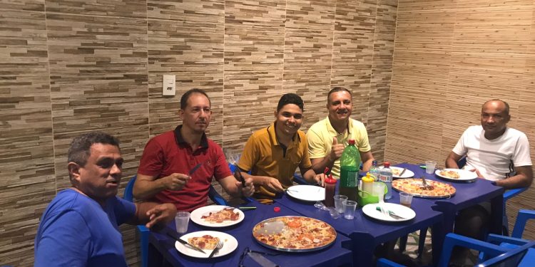 Jornalistas de Paço do Lumiar fazem confraternização 