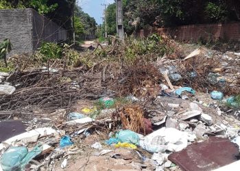 Moradora implora prefeito de São José de Ribamar, por limpeza na estrada do Pindaí, população está esquecida pela gestão