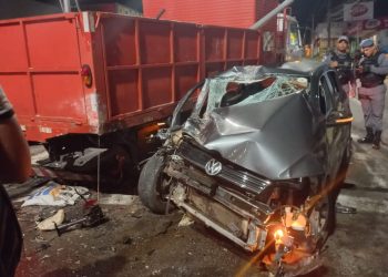 Homem morre em grave acidente automobilístico na Av. Jerônimo de Albuquerque