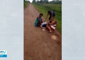 Pinheiro MA – Adolescente de 16 anos dá à luz em estrada de terra no município