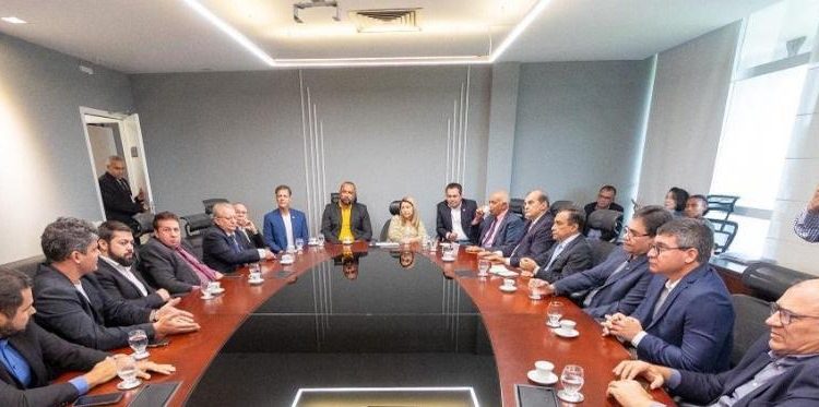 Iracema Vale discute fortalecimento da economia com representantes da classe empresarial maranhense