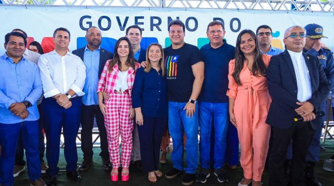 Iracema Vale prestigia entrega do Colégio Militar Tiradentes no aniversário de Balsas