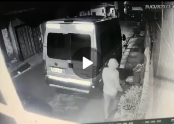 Vídeo – Bandidos tentam invadir casa da vereadora Fátima Araújo 
