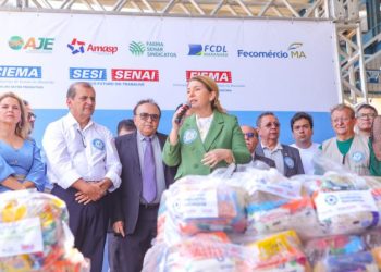 Iracema Vale participa da entrega de doações da campanha “S.O.S. Enchentes: Empresa Solidária”