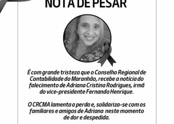 Faleceu nesta quinta-feira(13), a irmã do vice-presidente do conselho regional de contabilidade do maranhão