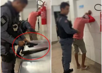 Santa Rita – Homem é preso com várias facas após ameaçar matar crianças dentro de hospital  