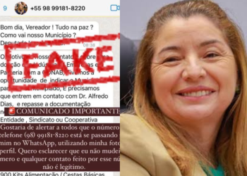 Nome da Deputada Estadual Iracema Vale é usado mais uma vez para a prática de golpes pelo WhatsApp