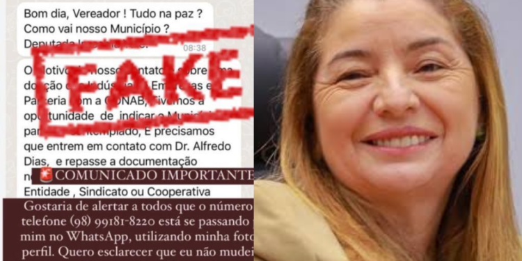 Nome da Deputada Estadual Iracema Vale é usado mais uma vez para a prática de golpes pelo WhatsApp
