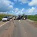 Acidente na BR-135 entre carro e moto deixa dois mortos