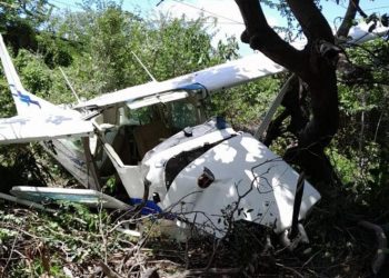Avião monomotor cai no município de Raposa nesta quinta-feira (27)