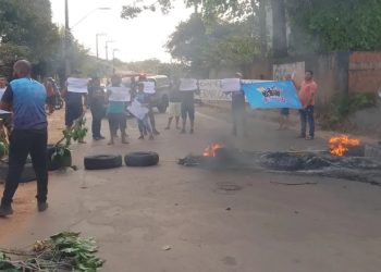 Manifestação – Moradores realizam protesto em São José de Ribamar e cobram melhorias do poder público