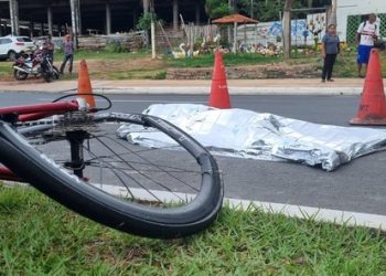 ACIDENTE – Ciclista morre atropelado por carro durante treino na Avenida dos Holandeses, na capital 