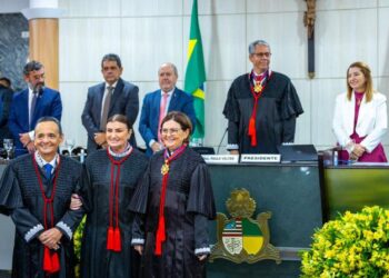 Iracema Vale participa de solenidade de posse dos novos desembargadores do TJMA