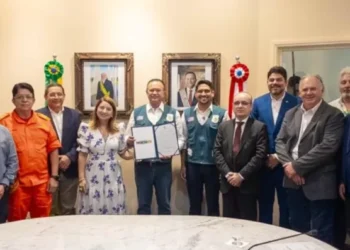 Iracema Vale prestigia ato de assinatura de decreto do Programa Maranhão sem Queimadas