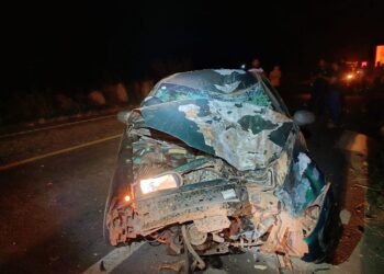 Motorista embriagado é preso pela PRF após se envolver em acidente grave na BR-010, em Ribamar Fiquene