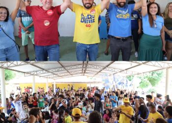 Juventude lotou evento em apoio a Dudu Diniz em São José de Ribamar
