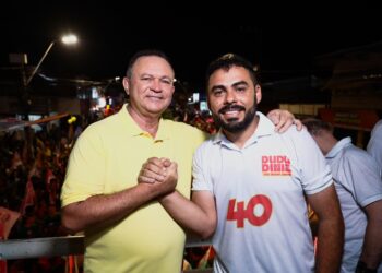 Em caminhada com governador Brandão, São José de Ribamar virou um mar de apoiadores de Dudu Diniz
