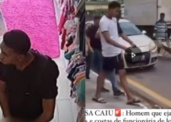 Jovem  que ejaculou nas costas e cabelo de vendedora volta a ser preso