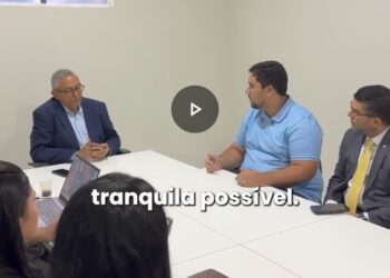 Barreirinhas – Prefeito eleito Vinícius Vale, reúne-se com Amílcar Rocha e Secretaria de Finanças para avançar transição de Governo