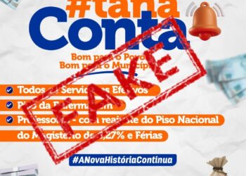 FAKE NEWS – Prefeitura de Porto Rico divulga pagamentos de Servidores, mas as contas então zeradas