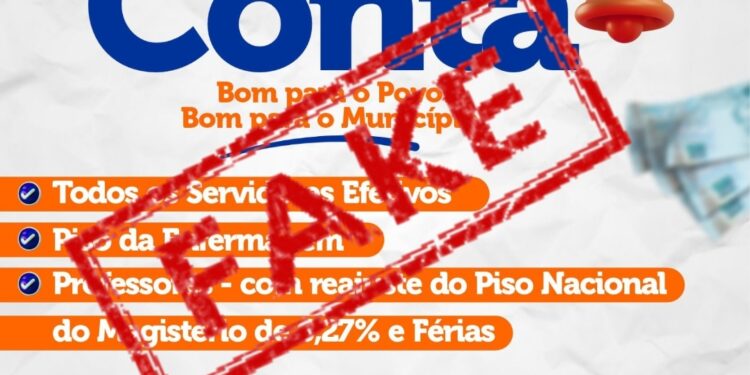 FAKE NEWS – Prefeitura de Porto Rico divulga pagamentos de Servidores, mas as contas então zeradas