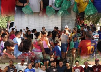 Dudu Diniz entrega pescado em vários bairros de São José de Ribamar
