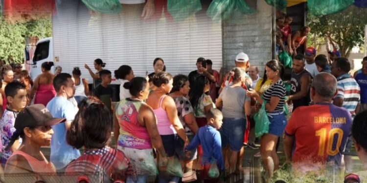 Dudu Diniz entrega pescado em vários bairros de São José de Ribamar
