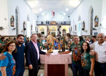 Dudu Diniz participa de ação da saúde e do festejo de São José de Ribamar