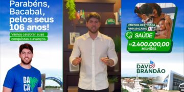 Com R$ 2,4 milhões para a saúde, Davi Brandão amplia investimentos e  marca aniversário de Bacabal