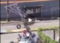 Acidente na Avenida Lourenço Vieira da Silva
