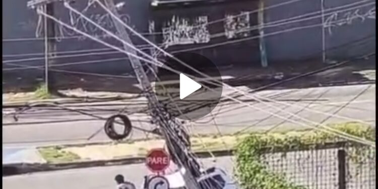 Acidente na Avenida Lourenço Vieira da Silva